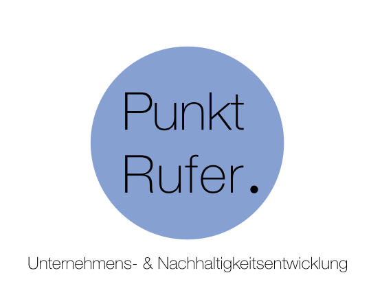 Logo Punkt Rufer - Unternehmens- und Nachhaltigkeitsentwicklung